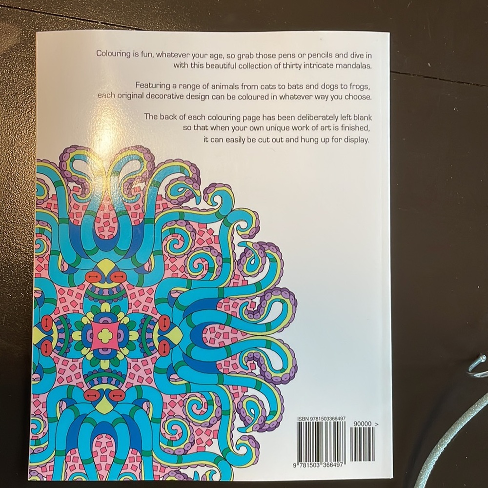 Adult Coloring Book - Picture 3 of 5